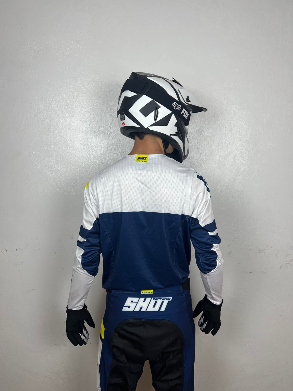 Traje Husqvarna Blanco