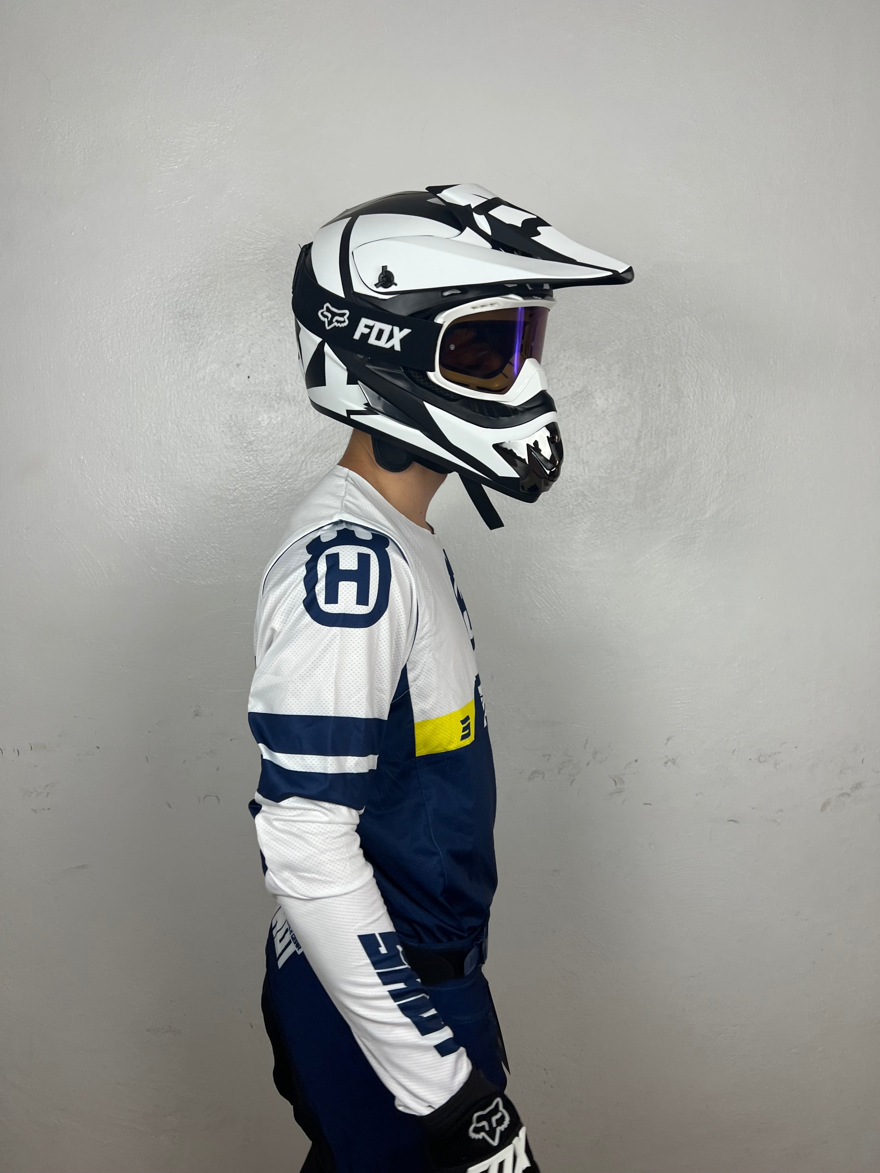 Traje Husqvarna Blanco