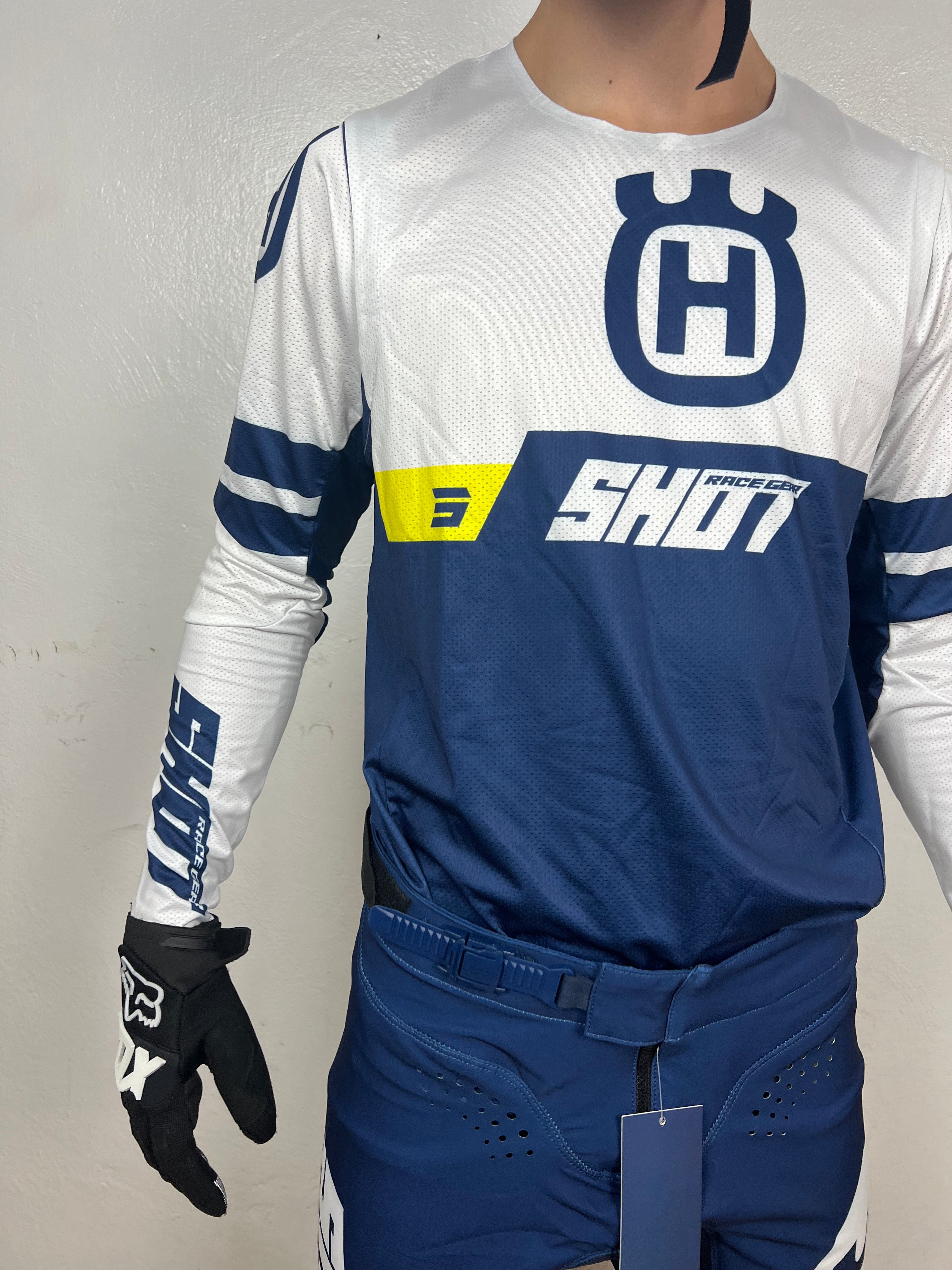 Traje Husqvarna Blanco