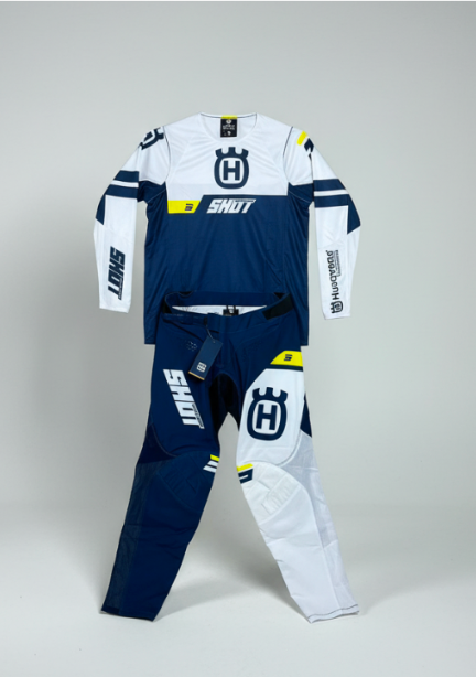 Traje Husqvarna Blanco